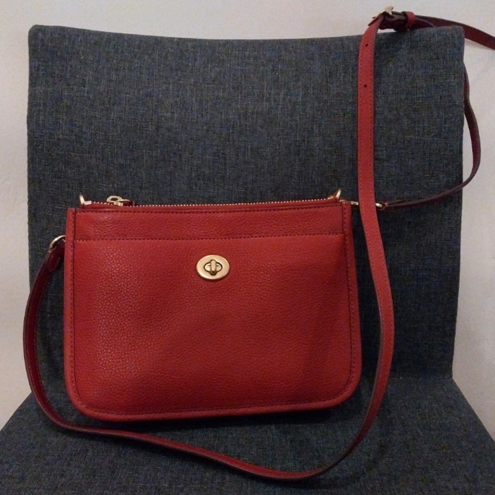 Coach Slim Turnlock Crossbody Bag